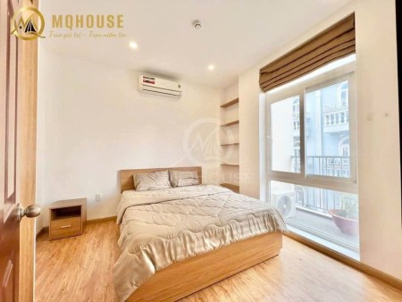 Cho thuê căn hộ 1 phòng ngủ có ban công – Full nội thất – Gần sân bay Tân Sơn Nhất – Cửu Long