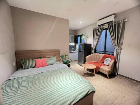 Cho thuê Studio 35m2 full nội thất cửa sổ thoáng mát tại Nơ Trang Long Bình Thạnh gần Phạm Văn Đồng