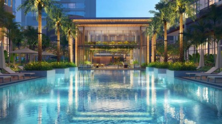 Cho thuê 2 phòng ngủ view sông, view ngắm pháo hoa