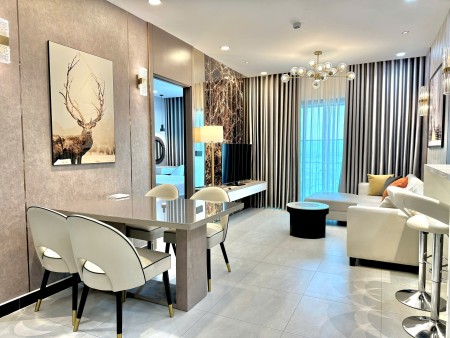 Cho thuê căn hộ 2 phòng ngủ 2WC diện tích 86m2 view Bitexco nhà mới như hình