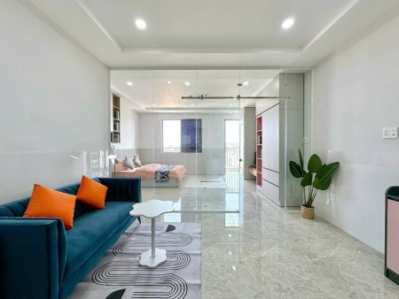 Siêu phẩm căn hộ 1PN ban công thoáng mát, nội thất cao cấp – Gần công viên Hoàng Văn Thụ, sân bay