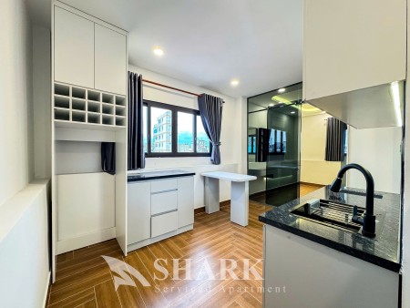 Cho thuê căn hộ Bình Thạnh – 1PN mới 100% full nội thất – Thang máy, hầm xe – Ngay chợ Bà Chiểu