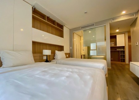 Cho thuê căn hộ FHome 3 phòng ngủ – View phố – Full nội thất – Giá chỉ 18tr/tháng