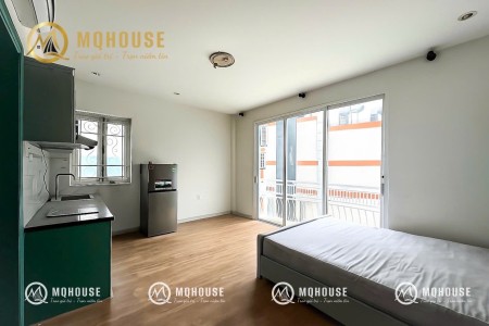 CHO THUÊ CĂN HỘ FULL NỘI THẤT – BAN CÔNG THOÁNG MÁT Q3 di chuyển cực kỳ thuận tiện sang các quận