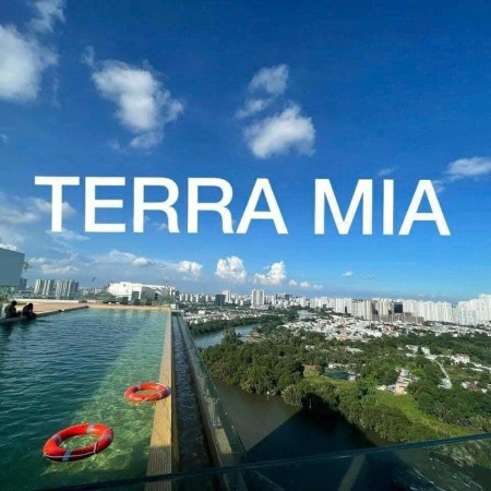 CHO THUÊ chung cư Terra Mia 68m² view sông gồm 2 máy lạnh, rèm, máy nước nóng, máy hút mùi, bếp điện
