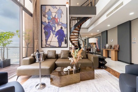 Thuê Millennium penthouse 3PN 3WC view sông Sài Gòn tầng cao nhất Bến Vân Đồn Q4 gần Q1 Q3 Bitexco