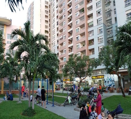 Cho thuê gấp căn hộ chung cư Bàu Cát 2 - M, DT 72m2, 2PN, 2WC NTCB 0903154701