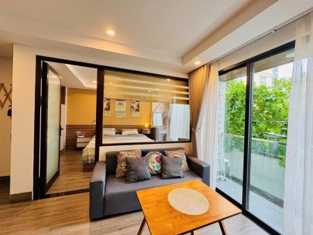 Căn hộ 1pn 50m², máy giặt riêng, ban công gần sân bay TSN, CV Hoàng Văn Thụ, Lăng Cha Cả, Tân Bình