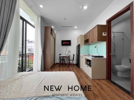 Căn hộ studio full nội thất, ban công thoáng mát – Miễn phí dịch vụ – Tân Bình