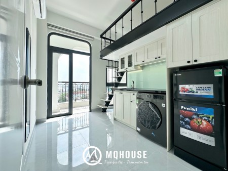 Duplex mới 100% nội thất có gu/giặt riêng - Ban công Tân Phú