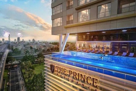 Cho thuê căn hộ cao cấp The Prince Phú nhuận với 85m2, 2PN, 2WC, Nội thất đầy đủ, Giá thuê 20 tr/th