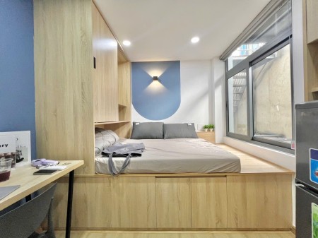 Cho thuê studio mới – Cửa sổ thoáng, full nội thất tại Lưu Chí Hiếu, Tân Phú