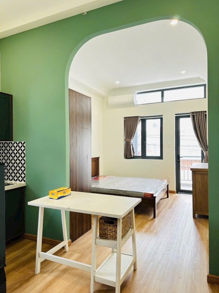 Cho thuê căn hộ Studio Ban công thoáng Q4 gần cầu Ông Lãnh, cầu Calmette, cầu Kênh Tẻ