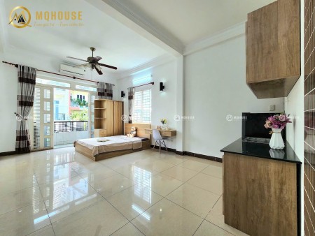 Căn Hộ Studio Full Nội Thất – Ban Công, Cửa Sổ Thoáng Mát, Máy Giặt Riêng – Gần Etown Sân Bay TSN