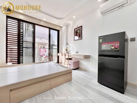 Cho thuê phòng trọ – Căn hộ, Ni Sư Huỳnh Liên, Tân Bình – Studio ban công, gần ĐH Văn Hiến, Q10