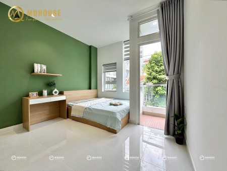 CHO THUÊ CĂN HỘ MINI STUDIO BAN CÔNG FULL NỘI THẤT ĐẸP GẦN ETOWN CỘNG HÒA