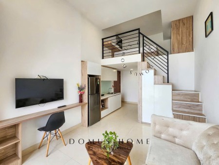Căn hộ duplex ban công full nội thất ngay trung tâm Quận 7, gần RMIT, TDTU, Lotte, Crescent Mall, Q1
