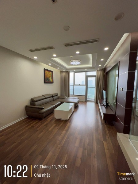 Cho thuê căn hộ cao cấp Thăng Long N01, 140m 4 phòng ngủ đủ đồ 23 triệu/tháng 0987522225