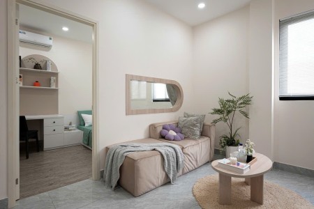 Căn Hộ 1 Phòng Ngủ Full Nội Thất, Thoáng Mát, Thang Máy, Giặt Riêng. Ngay Ngã Tư Hàng Xanh.