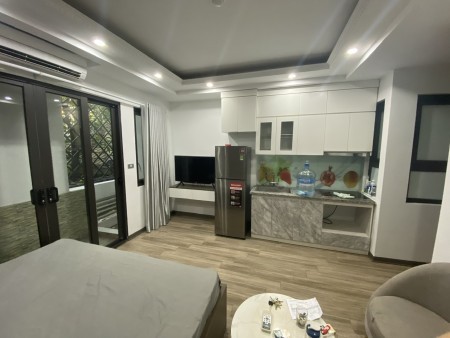 Cho thuê Căn hộ dịch vụ 1N1K cực VIP tại Số 61C ngõ 29 Võng Thị, Bưởi, Tây Hồ. Chỉ 12Tr