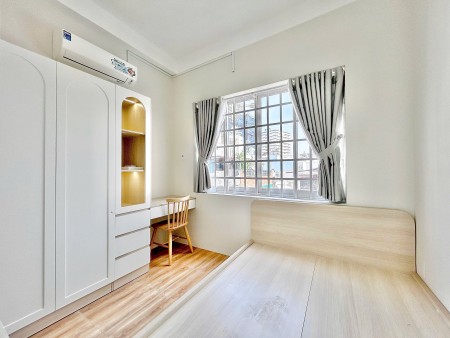 Khai trương CHDV 1PN ban công, cửa sổ siêu đẹp, máy giặt riêng siêu đẹp