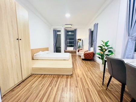 Cho thuê căn hộ Studio Ban công Q4 gần ĐH Luật, ĐH Nguyễn Tất Thành, Cầu Ông Lãnh, cầu Calmette