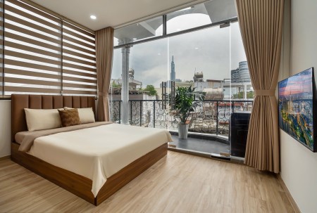 Bóc Seal Căn Hộ 1PN Ban Công Mới 100% Gần Hàng Xanh_Vòng Xoay Điện Biên Phủ_Cầu Thị Nghè