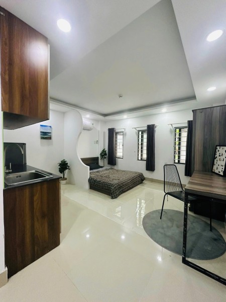 Căn hộ studio full nội thất trung tâm quận Tân Bình gần công viên Lê Thị Riêng bệnh viện Thống Nhất