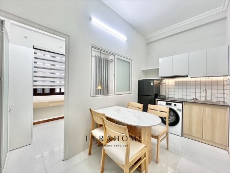 Khai Trương Căn Hộ 1PN Có Ban Công & Cửa Sổ – Full NT, Máy Giặt Riêng – Ngay Co.opmart Nguyễn Kiệm