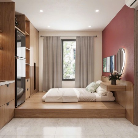 Khai trương căn hộ Studio đẹp, mới 100% – gần Ngã Tư Bảy Hiền