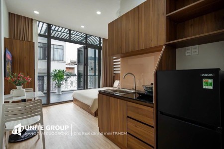 Căn hộ studio full nội thất hiện đại gần sân bay tân sơn nhất vòng xoay lăng cha cả quận tân bình
