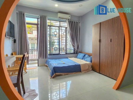 Căn hộ studio ban công full nội thất cao cấp gần sân bay tân sơn nhất, lăng cha cả, cv hoàng văn thụ