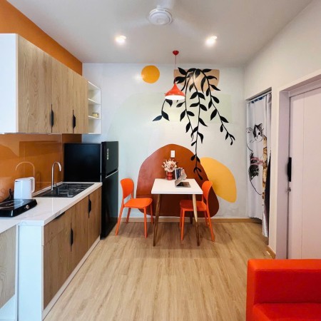 Cho thuê chdv 40m2 full nội thất 1 phòng ngủ ở đường Nguyễn Trọng Tuyển Q. Phú Nhuận