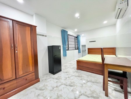 Cho thuê căn hộ Studio Cửa sổ thoáng Q8 gần cầu chữ Y, cầu Nguyễn Văn Cừ, chợ Rạch Ông