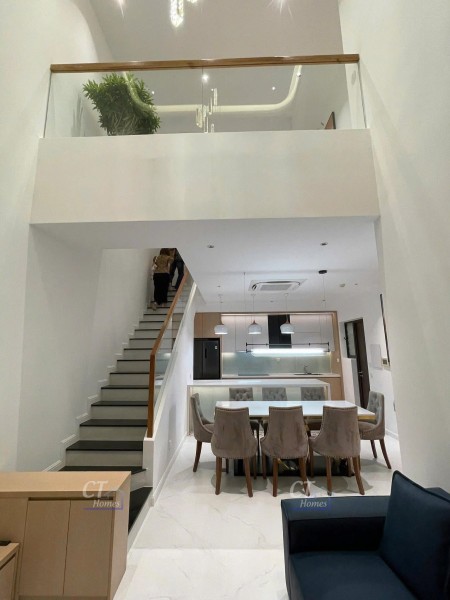 Cho thuê duplex 3PN, nội thất sang xịn 100% mới, 158m², giá 65 triệu