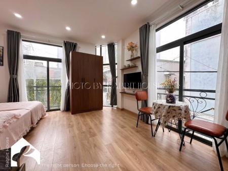 Studio full nội thất – Ban công siêu rộng thoáng mát – Đường Nguyễn Thái Bình, trung tâm Tân Bình