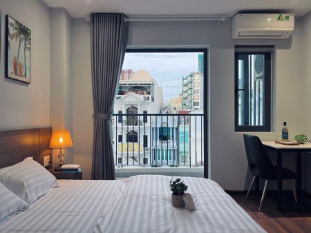 Căn hộ 1pn full nội thất – Ban công thoáng sáng – Ngay Sân Bay Tân Sơn Nhất, Tân Bình