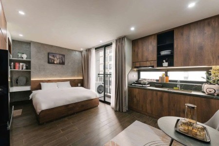 Cho Thuê Căn Hộ Tân Bình Studio gần Sân Bay Tân Sơn Nhất – Ban Công Thoáng Mát