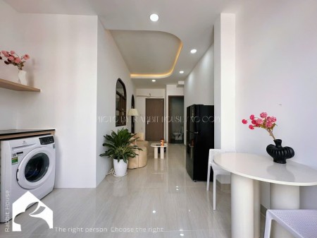 Ảnh 2 - Cho Thuê Căn Hộ 1PN Ban Công Siêu Thoáng – Máy Giặt Riêng ngay…