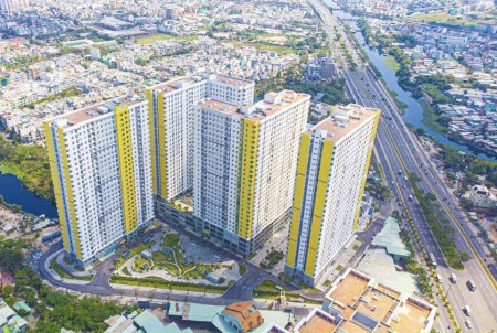 Ảnh 2 - Cho thuê căn hộ Diamond Riverside – Võ Văn Kiệt, Quận 6