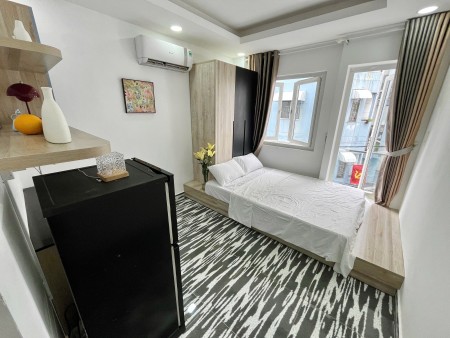 Cho thuê phòng Studio ban công Q1, gần cầu Nguyễn Văn Cừ, Pullman, cầu Ông Lãnh, phố tây Bùi Viện, c