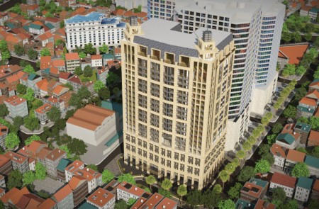 Cho thuê gấp căn hộ 3PN, 2WC 95m2 tại Hoàng Thành Tower