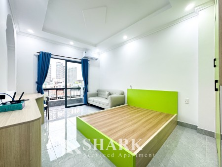 Khai trương toà mới 100% chỉ 7 phòng full nội thất -ban công đón nắng ngay Nguyễn Hữu Cảnh giáp Q1,3