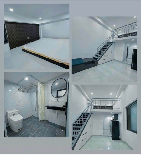 ho thuê căn hộ mini đường Lê Lợi, có gác, đủ nội thất, 4,5 triệu/tháng