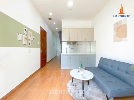 Cho thuê căn hộ 1PN Tân Bình có ban công gần Lotte Mart, Ga T3