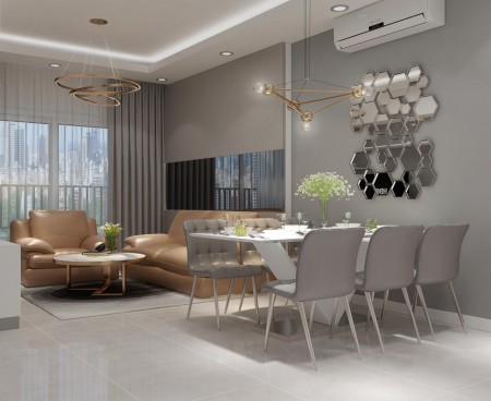 Cho thuê căn hộ 1PN full nội thất Moonlight khu Tên Lửa, Bình Tân