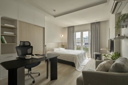 Cho thuê CHDV full nội thất có ban công nằm ở đường Cù Lao Q. Phú Nhuận