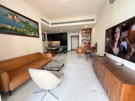 Đẹp như tranh, 2 phòng ngủ 93m2 view trực diện sông. nội thất đầy đủ, giá 35 triệu. tại Empire City