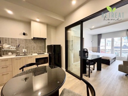 CHO THUÊ STUDIO TÂN BÌNH FULL NỘI THẤT–BAN CÔNG THOÁNG–MÁY GIẶT RIÊNG–GẦN SÂN BAY TÂN SƠN NHẤT ️