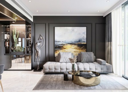 Empire City – Căn 2PN View Hồ Bơi, Nội Thất Đầy Đủ, 93m²